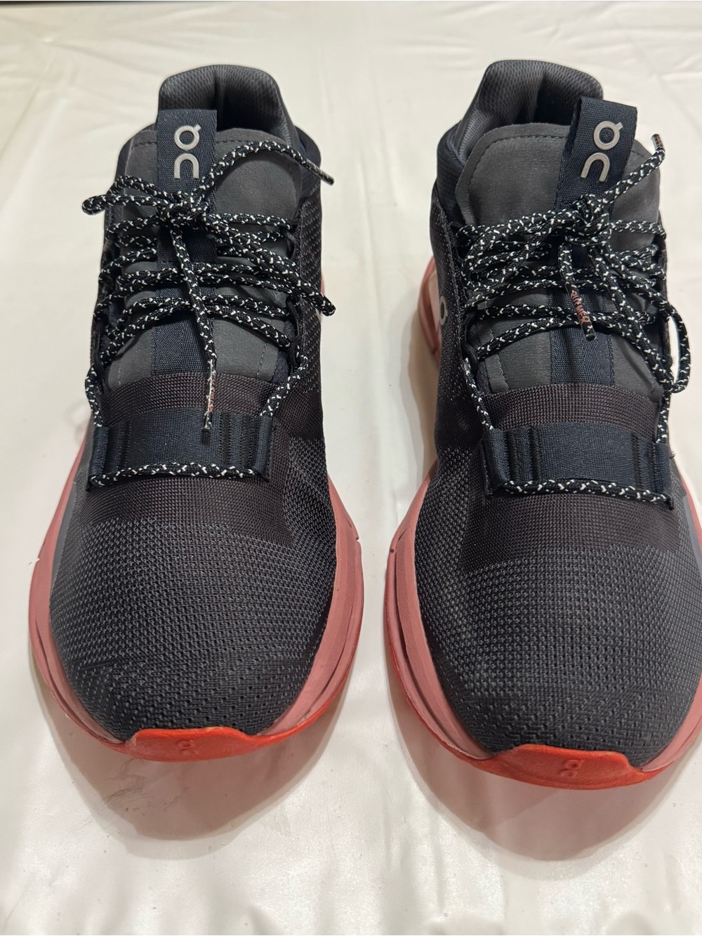 On Running Men's Black and Rose Athletic Socks-Inspired Running Shoes - Picture 6 of 9